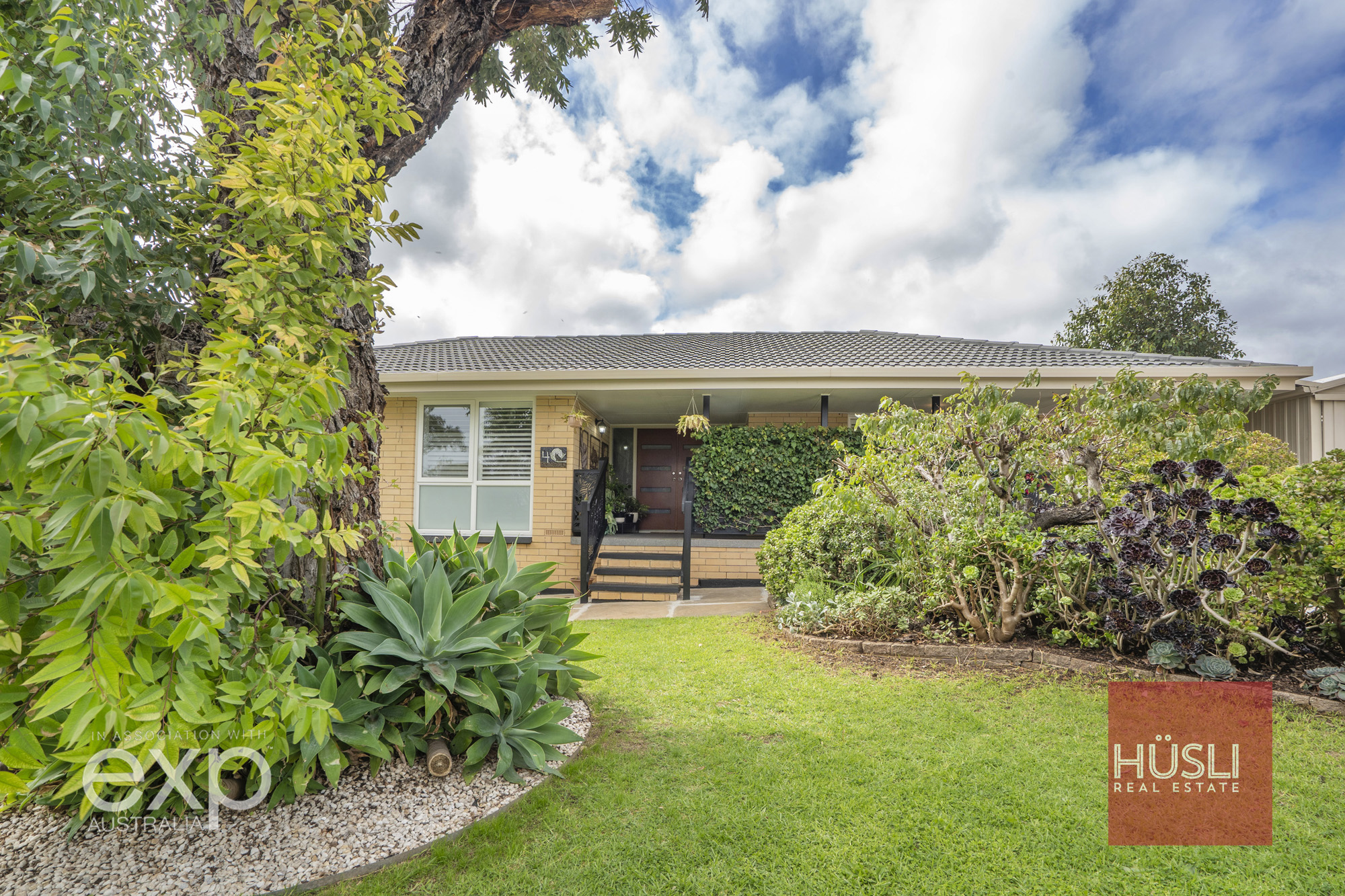 Front of house a hiddden gem at Sellicks Beach